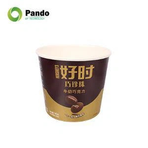 Baldes de papel para doces de alta qualidade