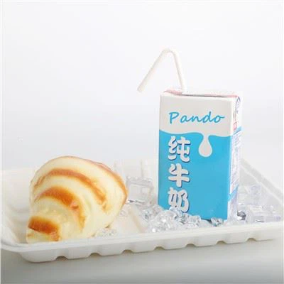 Canudos de papel dobráveis ​​em forma de U biodegradáveis